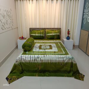 Tie-Dye Batik Bedsheet – Ortha Designer Collection – 4 Pecs Set